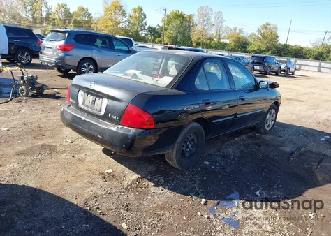 2004 Nissan Sentra 1.8S z USA, uszkodzony, nr VIN 3N1CB51D94L915964